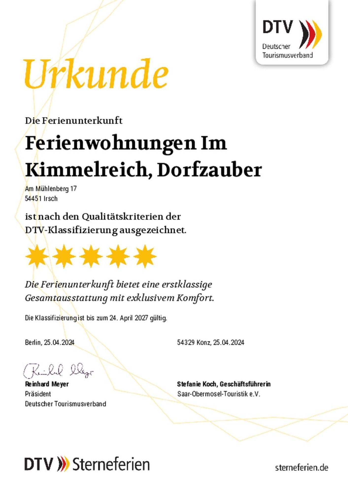 Ferienwohnungen Im Kimmelreich Irsch Luaran gambar